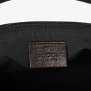 Gucci Baguette Pochette Boat Black Denim GG Monogram Bag