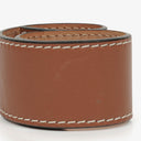 Loewe Brown Calfskin Small Slap Bracelet
