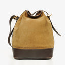 Loewe Vintage Suede Drawstring Bucket Bag