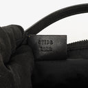 Gucci Baguette Pochette Boat Black Denim GG Monogram Bag