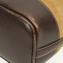 Loewe Vintage Suede Drawstring Bucket Bag