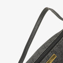 Gucci Baguette Pochette Boat Black Denim GG Monogram Bag