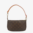 Louis Vuitton Pochette Accessoires Monogram Canvas Clutch Handbag