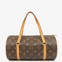 Louis Vuitton Papillon 25 Vintage Monogram Canvas Handbag