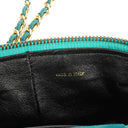 Chanel Quilted Suede Vanity Case