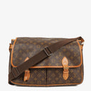 Louis Vuitton Sac Gibeciere GM Monogram Canvas Shoulder Bag