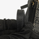Gucci Baguette Pochette Boat Black Denim GG Monogram Bag
