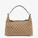 Gucci GG Beige Monogram Shoulder Bag