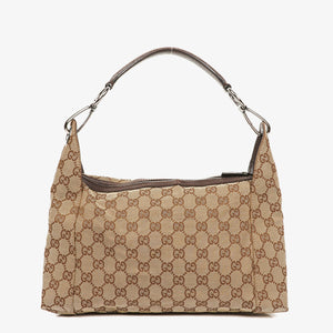 Gucci GG Beige Monogram Shoulder Bag