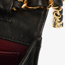 Chanel Classic Full Flap Bag Black Quilted Leather 24K Gold-Plated Hardware