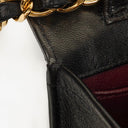 Chanel Classic Full Flap Bag Black Quilted Leather 24K Gold-Plated Hardware