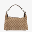 Gucci GG Beige Monogram Shoulder Bag