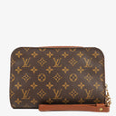 Louis Vuitton Pochette Orsay Monogram Clutch Bag
