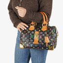 Louis Vuitton x Takashi Murakami Black Monogram Multicolore Speedy 30
