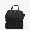 Chanel New Travel Line BLack Nylon Boston Bag
