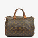 Louis Vuitton Speedy 30 Monogram Canvas Handbag