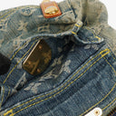 Louis Vuitton Baggy PM Monogram Denim Shoulder Bag