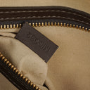 Louis Vuitton Mini Alma Long Brown Monogram Handbag