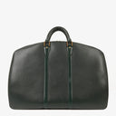 Louis Vuitton Dark Green Epicea Taiga Leather Helanga 1 Poche Travel Bag