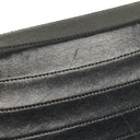Chanel Classic Lambskin Half Moon Black Flap Bag With 24K Gold-Plated Hardware