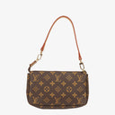 Louis Vuitton Pochette Accessoires Monogram Canvas Clutch Handbag