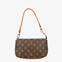 Louis Vuitton Pochette Accessoires Monogram Canvas Clutch Handbag