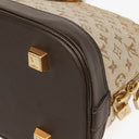 Louis Vuitton Mini Alma Long Brown Monogram Handbag