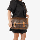 Louis Vuitton Sac Gibeciere GM Monogram Canvas Shoulder Bag
