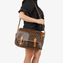 Louis Vuitton Sac Gibeciere GM Monogram Canvas Shoulder Bag