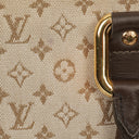 Louis Vuitton Mini Alma Long Brown Monogram Handbag