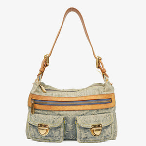 Louis Vuitton Baggy PM Monogram Denim Shoulder Bag