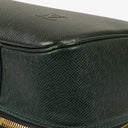 Louis Vuitton Dark Green Epicea Taiga Leather Helanga 1 Poche Travel Bag