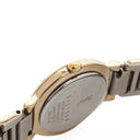 Yves Saint Laurent YSL Logo Two-Tone Stainless Steel Watch