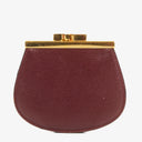Cartier Must De Cartier Burgundy Leather Coin Purse