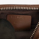Gucci Brown And Beige Monogram Canvas And Leather Shoulder Hobo Bag