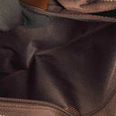 Gucci Brown And Beige Monogram Canvas And Leather Shoulder Hobo Bag