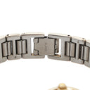 Yves Saint Laurent YSL Logo Two-Tone Stainless Steel Watch