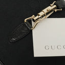 Gucci Jackie Canvas and Leather Shoulder Bag