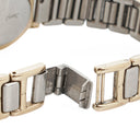 Yves Saint Laurent YSL Logo Two-Tone Stainless Steel Watch