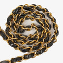 Chanel Mini Classic Black Quilted Lambskin Full Flap Wallet On Chain WOC With 24K Gold-Plated Hardware