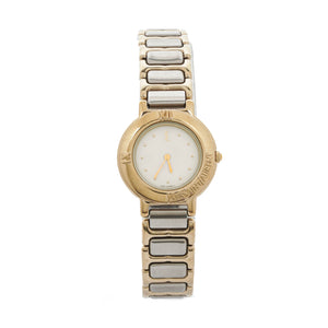 Yves Saint Laurent YSL Logo Two-Tone Stainless Steel Watch