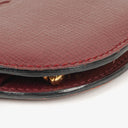 Cartier Must De Cartier Burgundy Leather Coin Purse