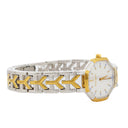Yves Saint Laurent Octagon Two-Tone Stainless Steel Watch