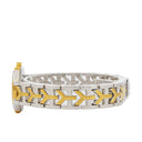 Yves Saint Laurent Octagon Two-Tone Stainless Steel Watch