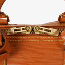 Louis Vuitton Keepall 45 Cognac EPI Leather Travel Bag