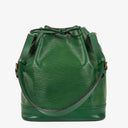 Louis Vuitton Noe Grande GM Green EPI Leather Shoulder Bag