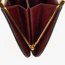Cartier Must De Cartier Burgundy Leather Coin Purse