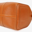 Louis Vuitton Keepall 45 Cognac EPI Leather Travel Bag