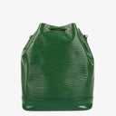 Louis Vuitton Noe Grande GM Green EPI Leather Shoulder Bag