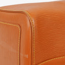 Louis Vuitton Keepall 45 Cognac EPI Leather Travel Bag